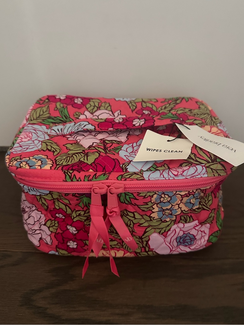 Vera Bradley Essential Large Brush Up Cosmetic NWT